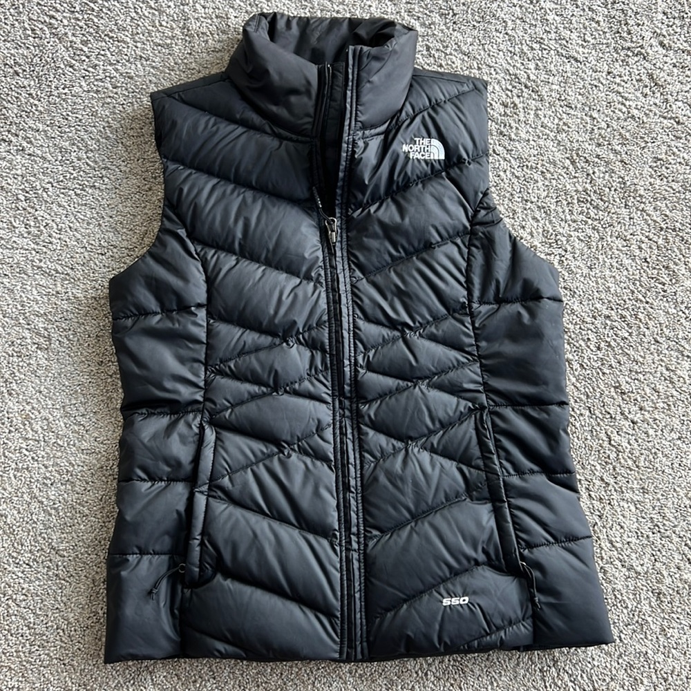The North Face 550 Black Down Vest